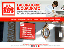 Tablet Screenshot of laboratorioilquadrato.com